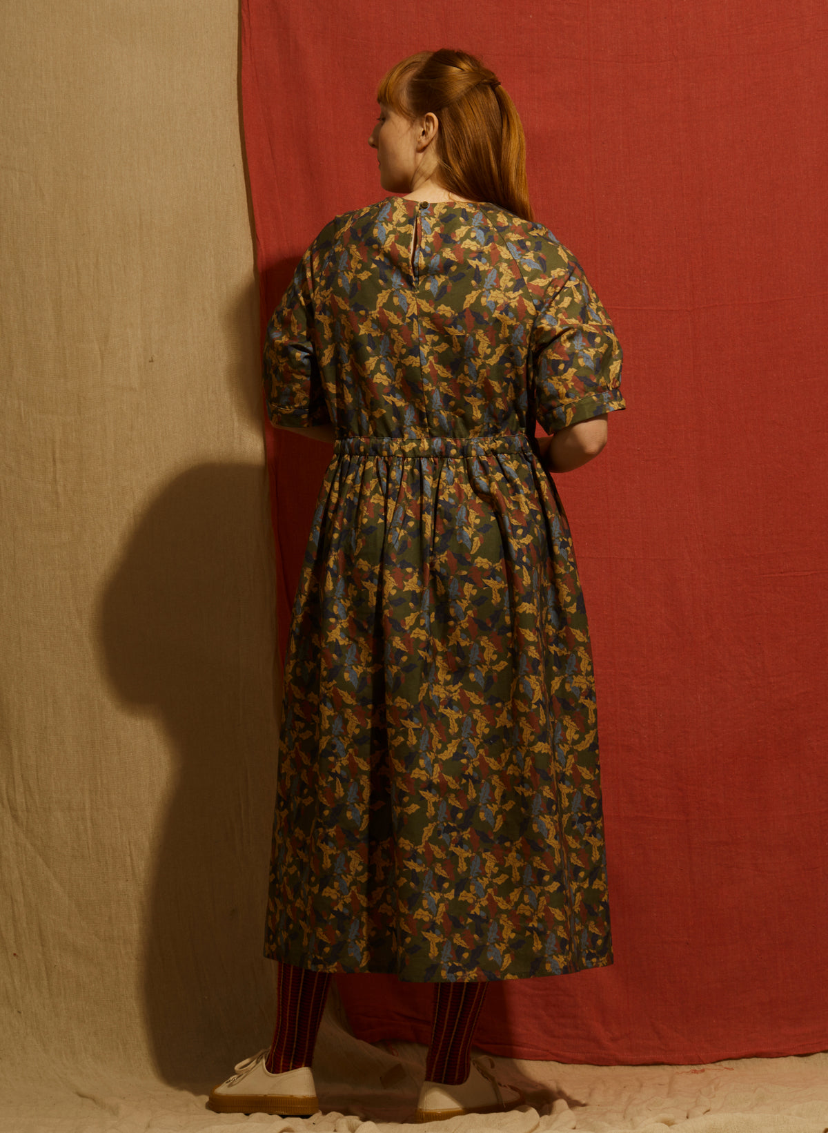 Juliette Dress - Green Acorns