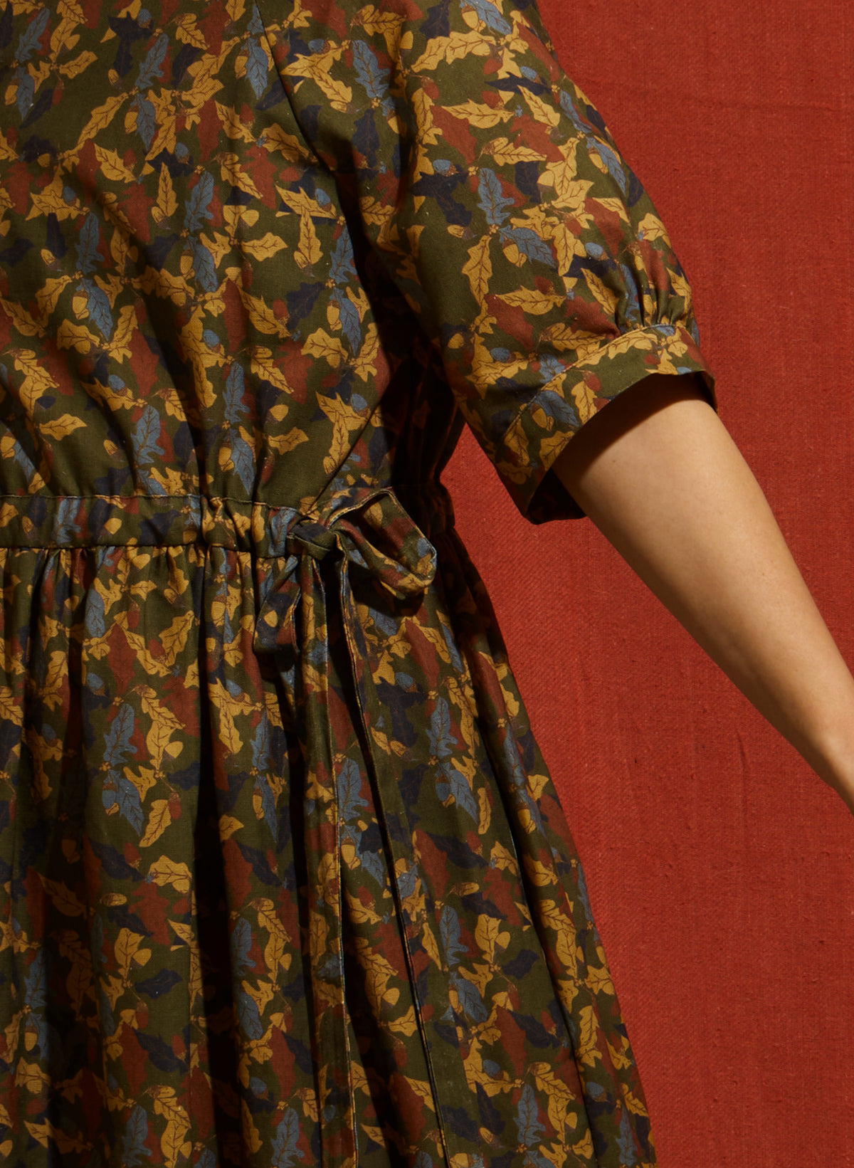 Juliette Dress - Green Acorns
