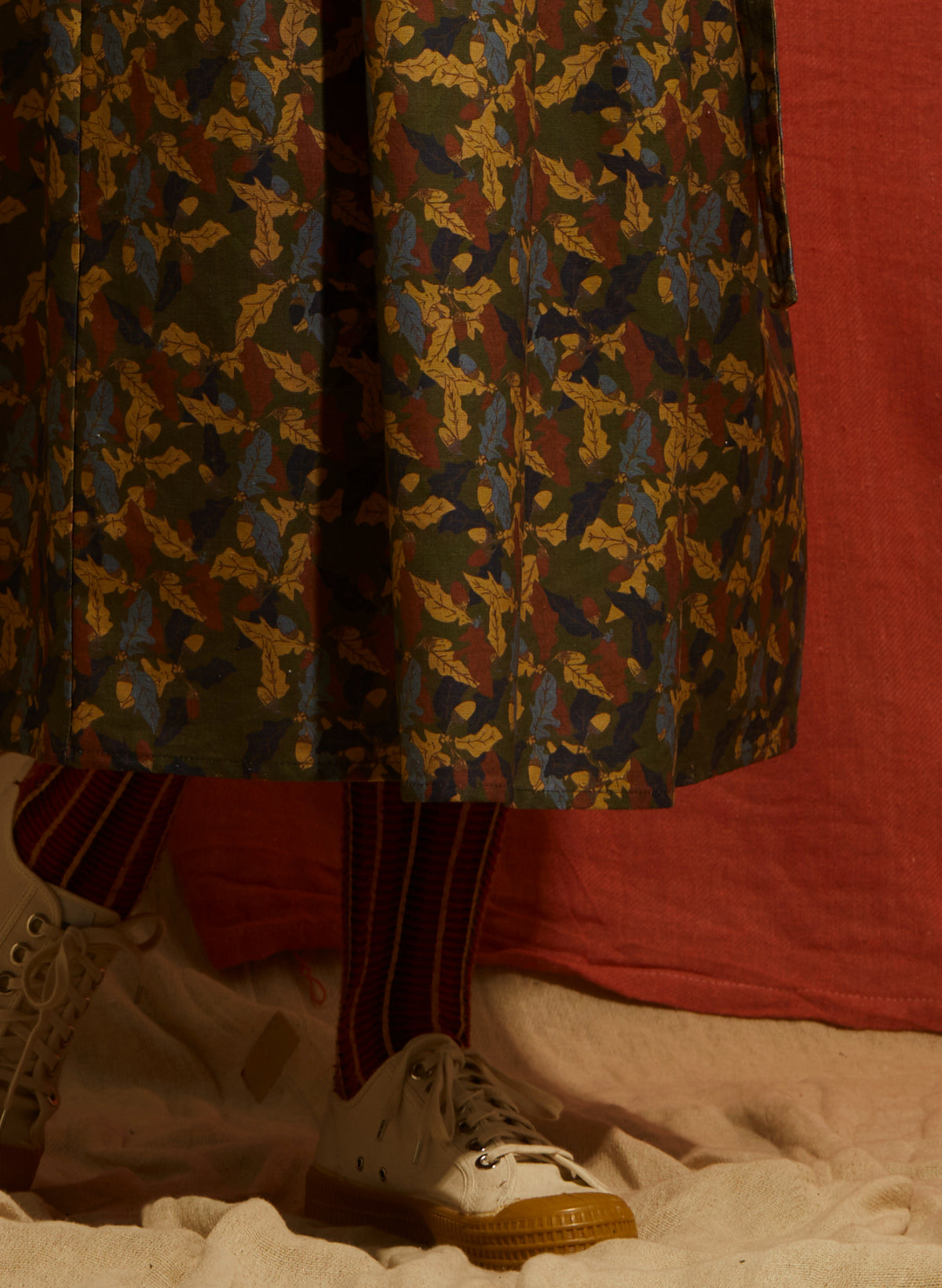 Juliette Dress - Green Acorns