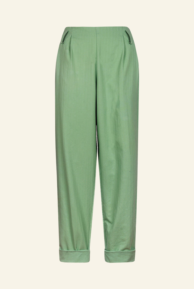 Wilma - Peapod Green Trousers