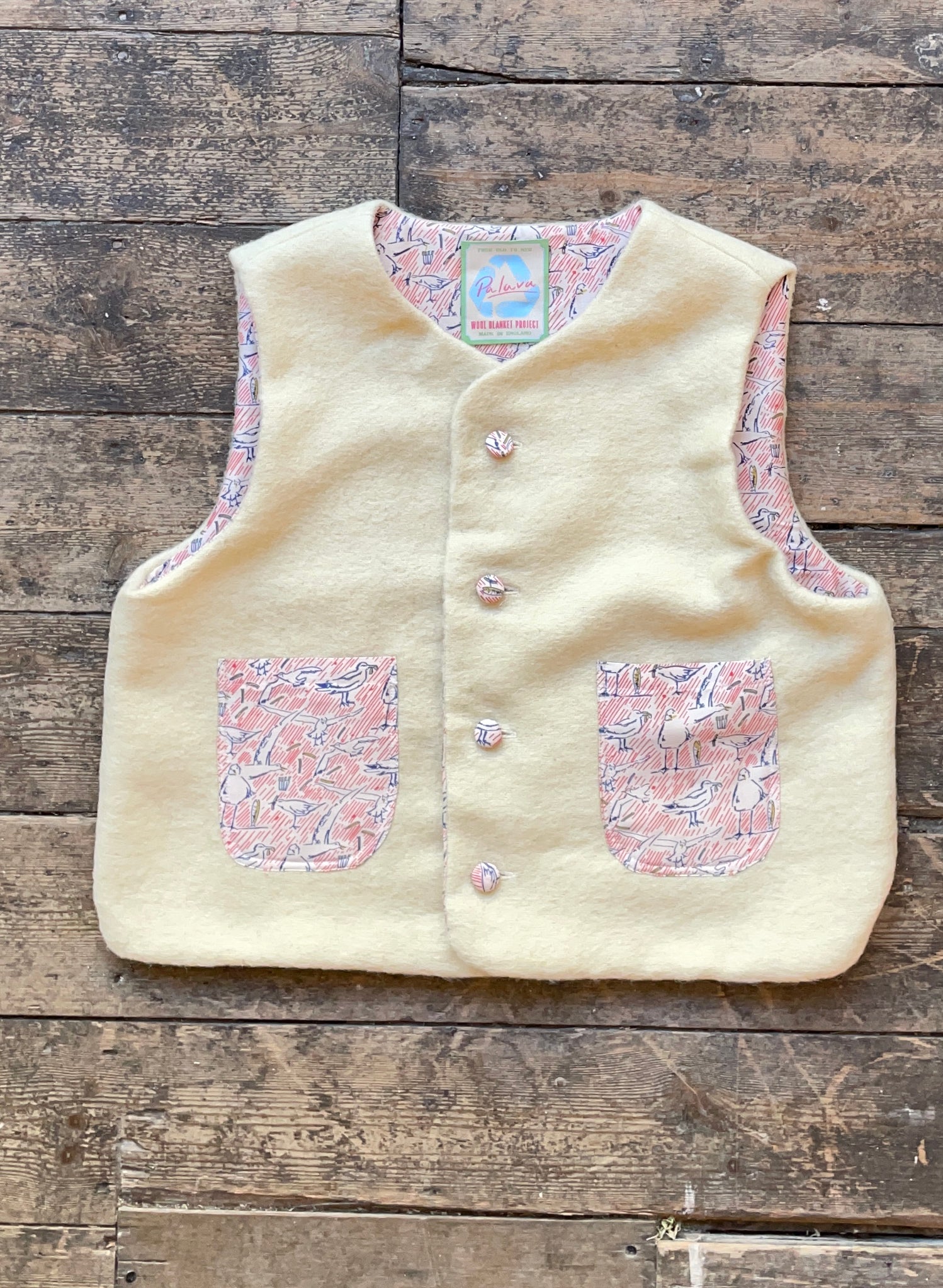 Gilet / Waistcoat - Wool Blanket Project - No.38