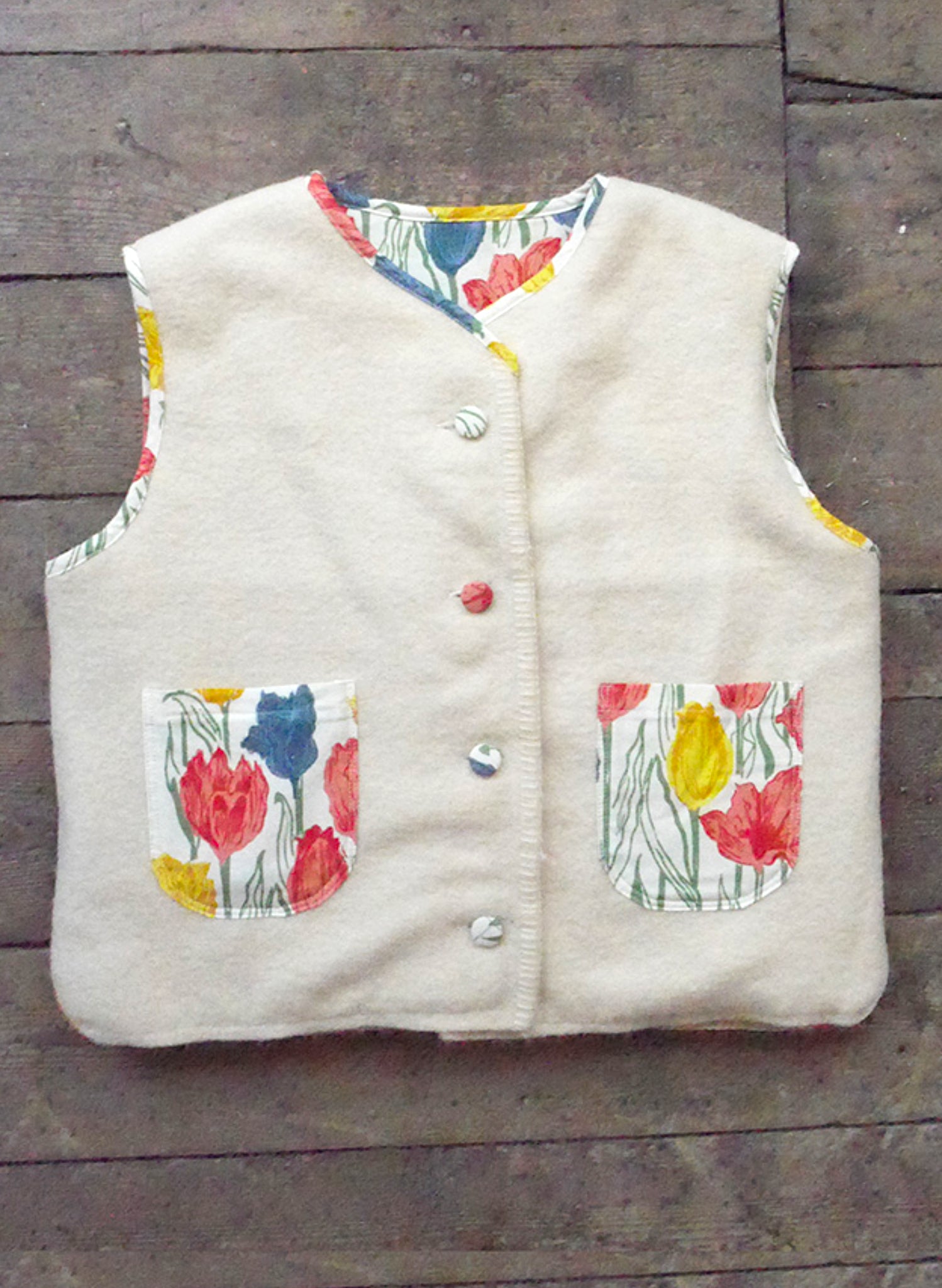 Gilet / Waistcoat - Wool Blanket Project - No.20
