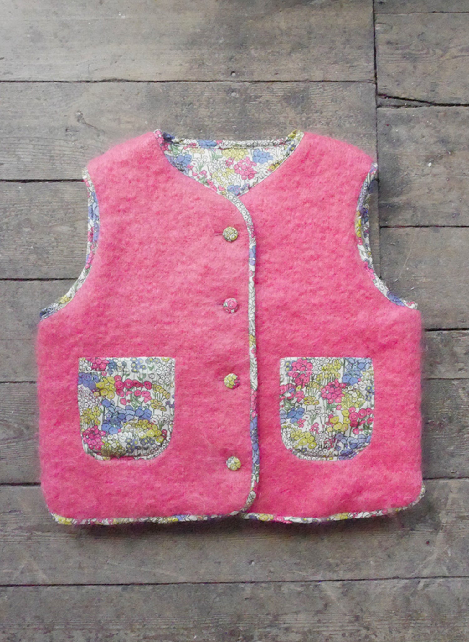 Gilet / Waistcoat - Wool Blanket Project - No.22