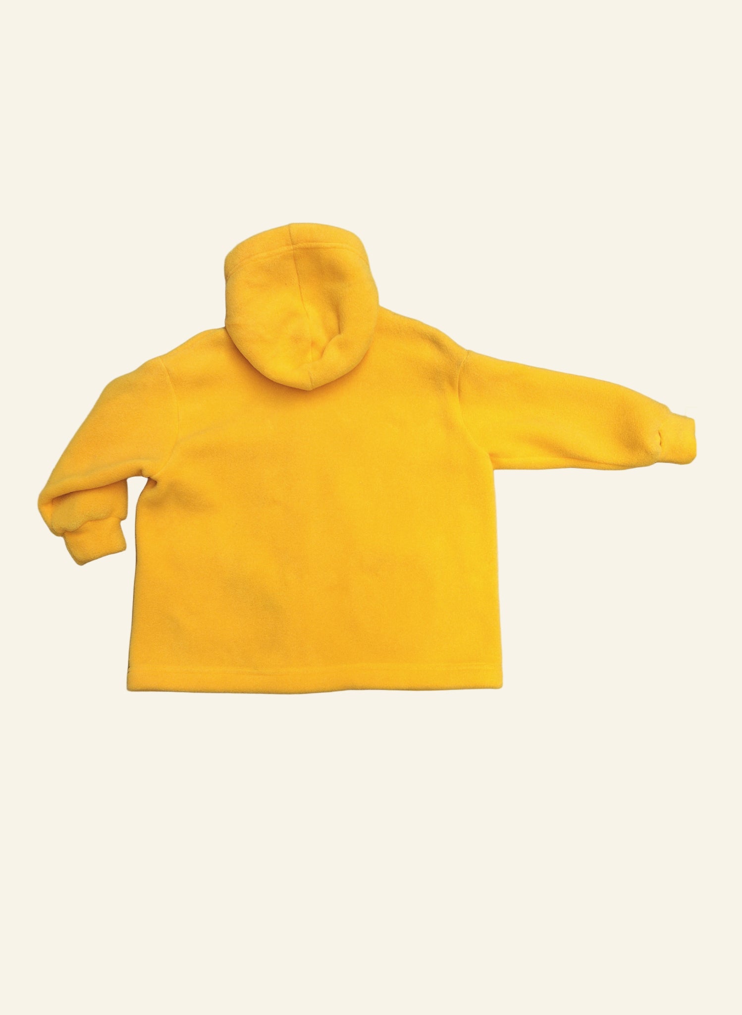 Children's Hooded Duffle Coat - Yellow