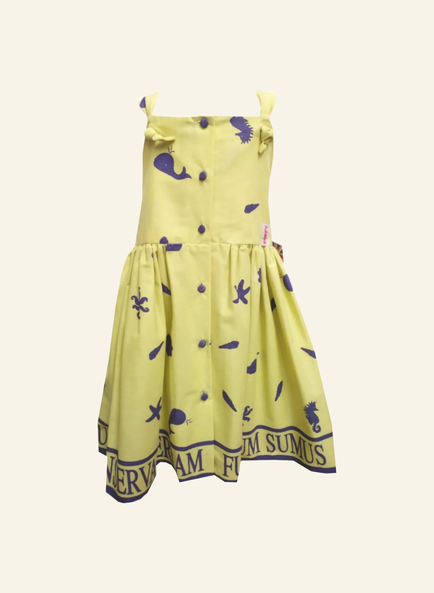 Archive Sale - Poppy - Age 2-3- Zoe - Seashells Melon