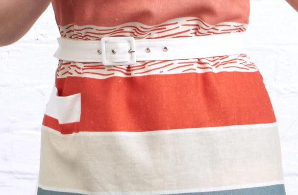 Archive Sale - Cyd Buckle belt - Ivory