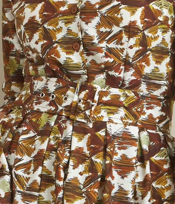 Archive Sale - Buckle belt - Tortoiseshell