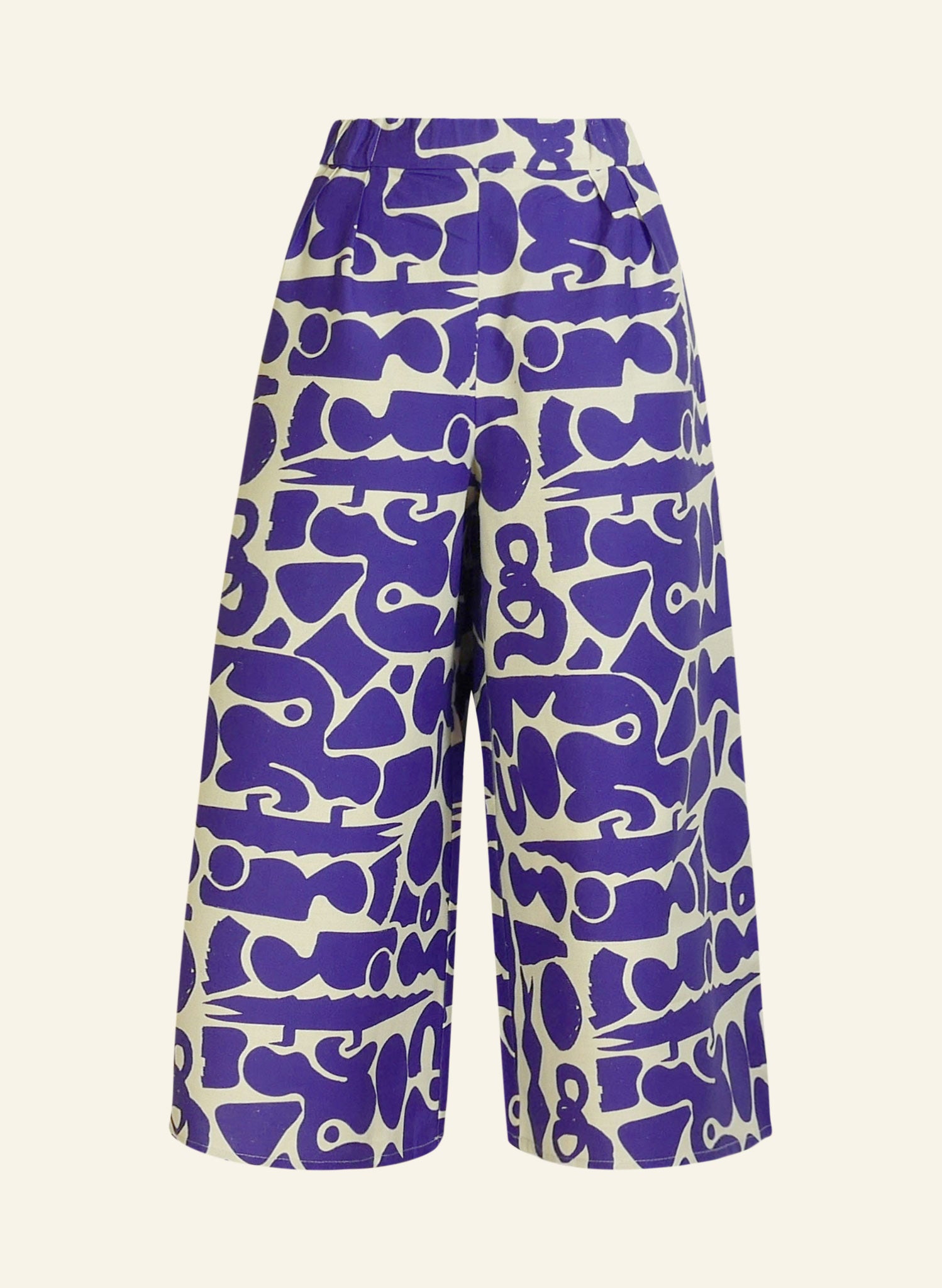 Edith - Blue Cave Culotte Trousers