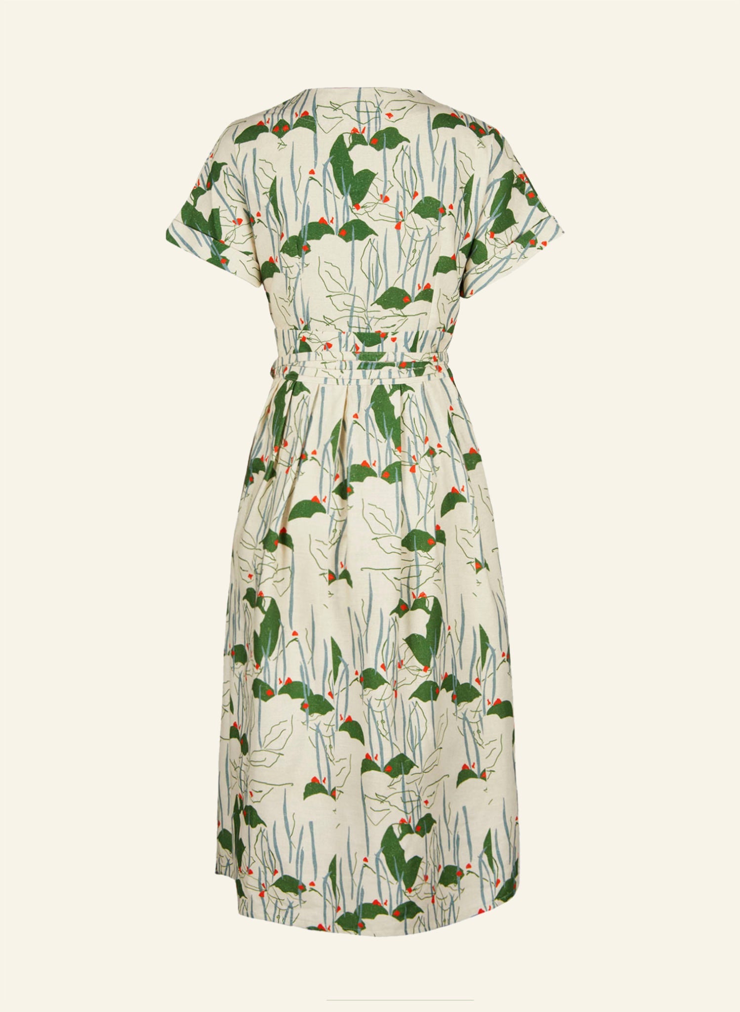 Archive Sale - XS - Esme - Ivory Runner Beans Dress