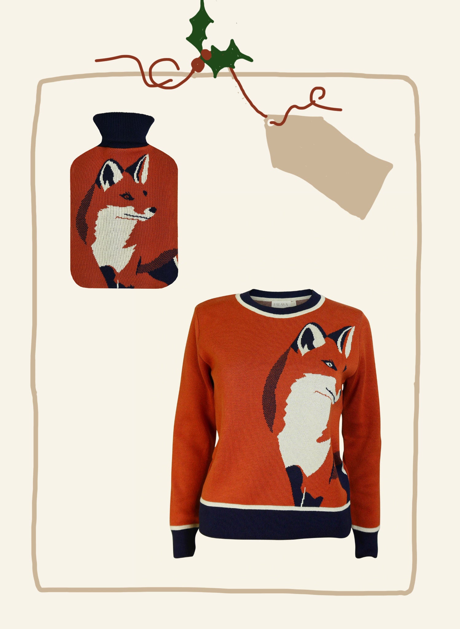 Rust Fox Gift Set