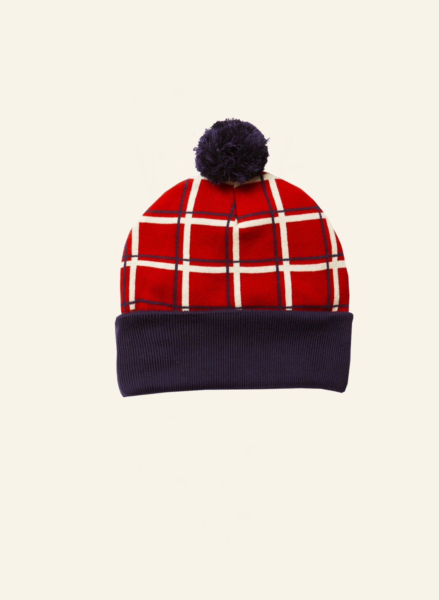 Knitted Organic Cotton Hat - Red Tuck Shop | Palava UK
