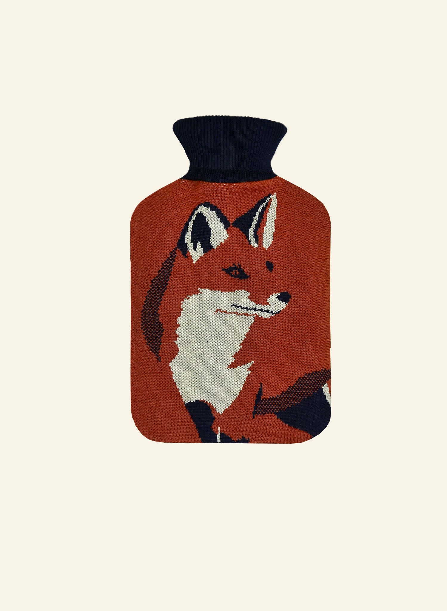 Hot Water Bottle Cover - Rust Fox