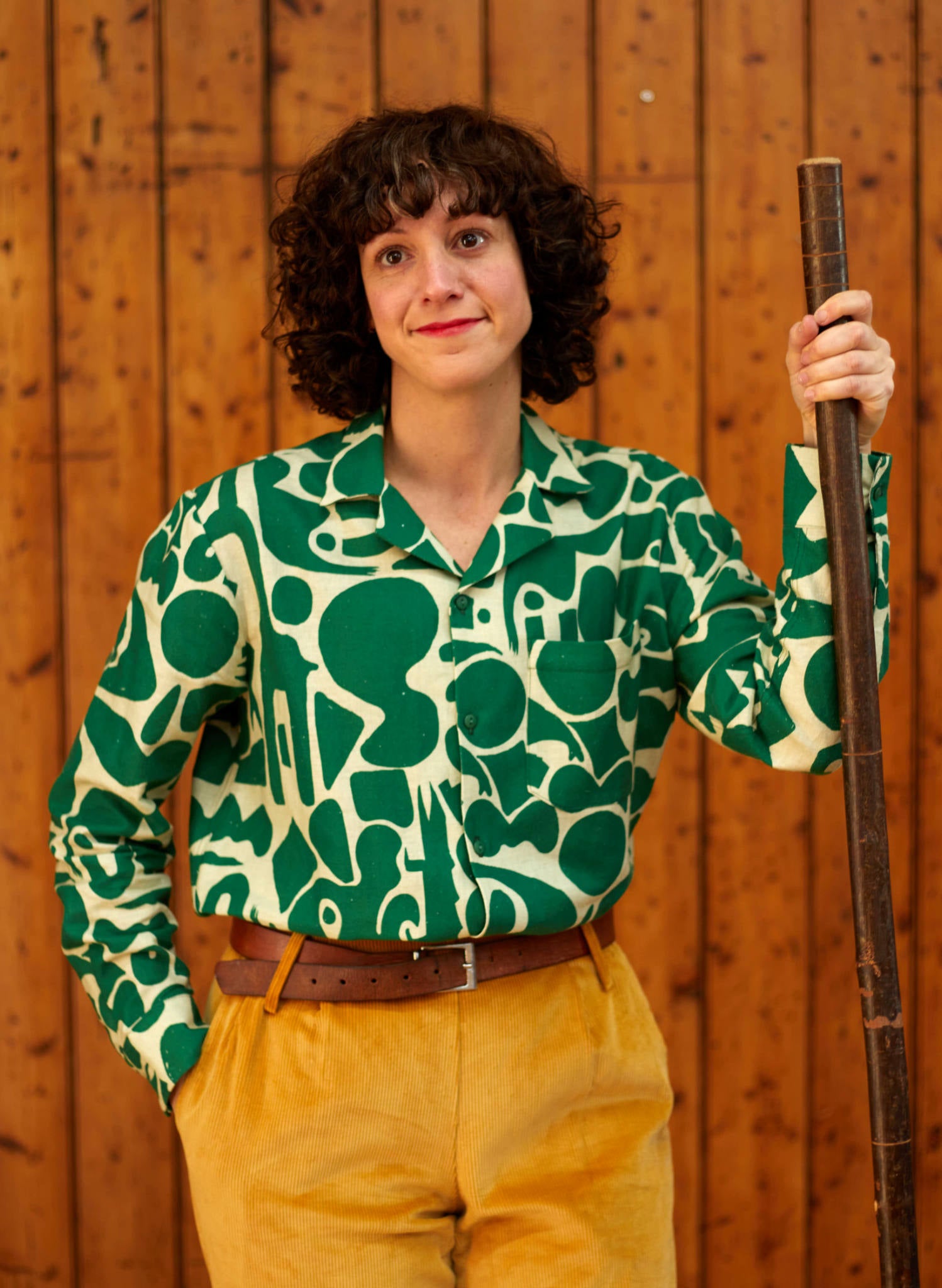 Kit - Long Sleeve - Green Cave Shirt