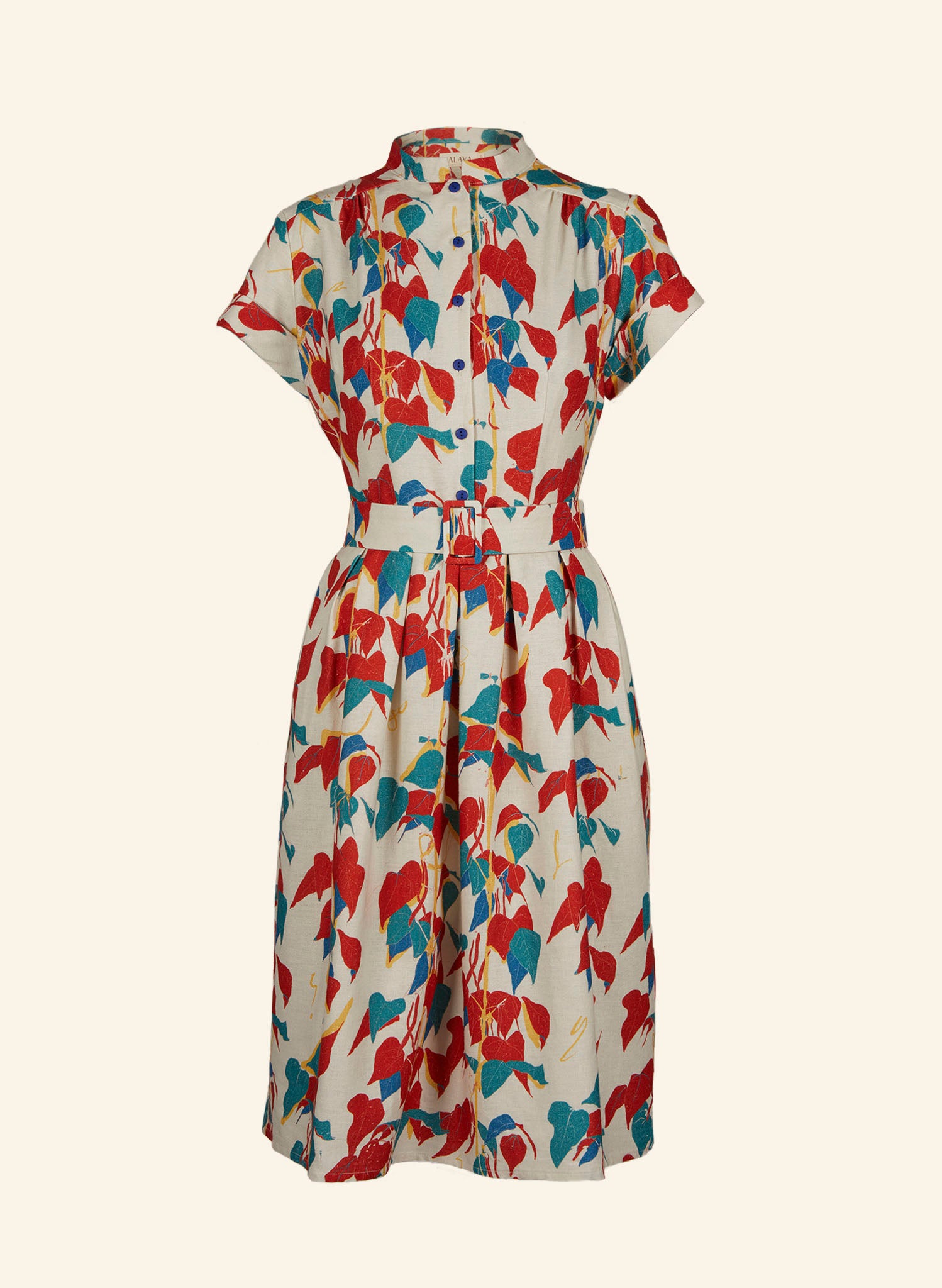 PRE LOVED - Philippa Dress - Red Chillies - Size S