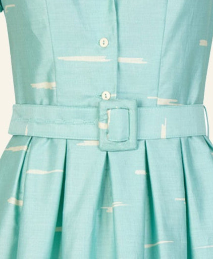 Archive Sale - Buckle belt - Blue Boats