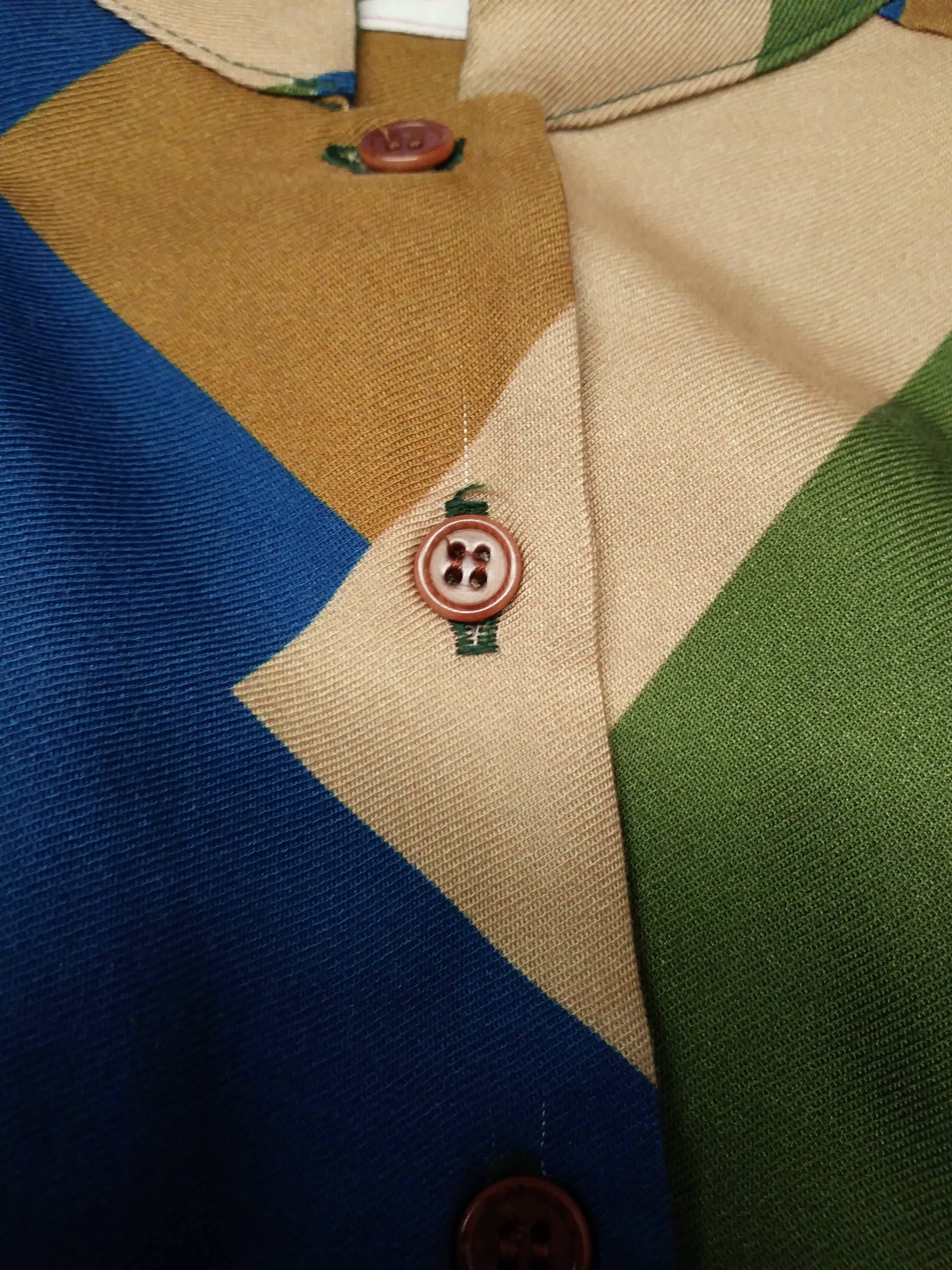 Archive Sale - Size 06 - Cynthia Dress - Green Bauhaus