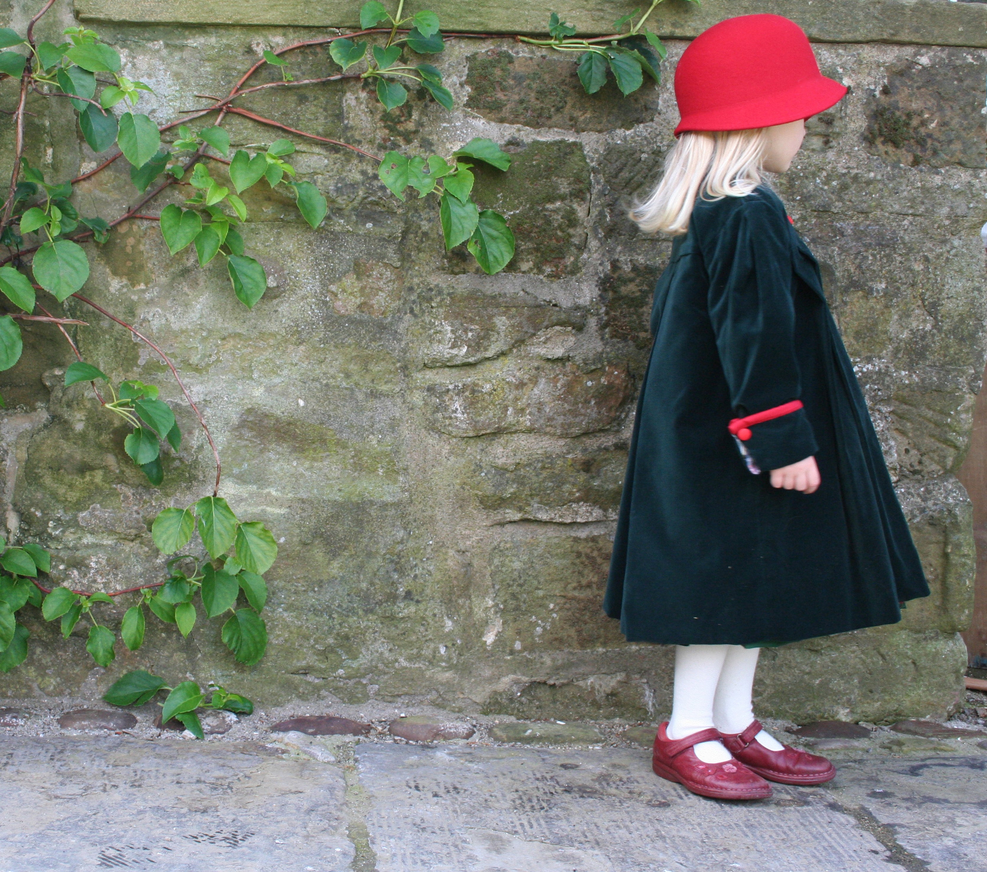 Archive Sale - Navy Velvet Swing Jacket