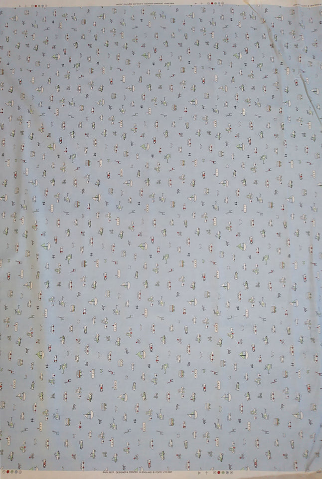 Beep Beep Fabric - Cotton