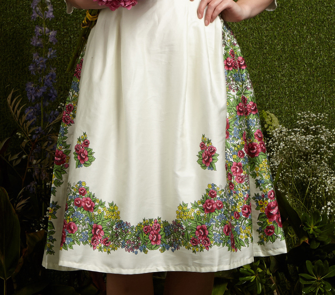 Palava eorganic cotton elspeth skirt hungarian flower
