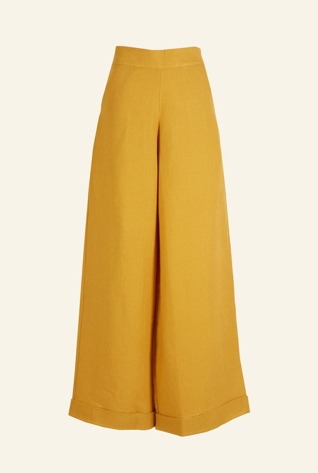Josephine - Mustard Linen