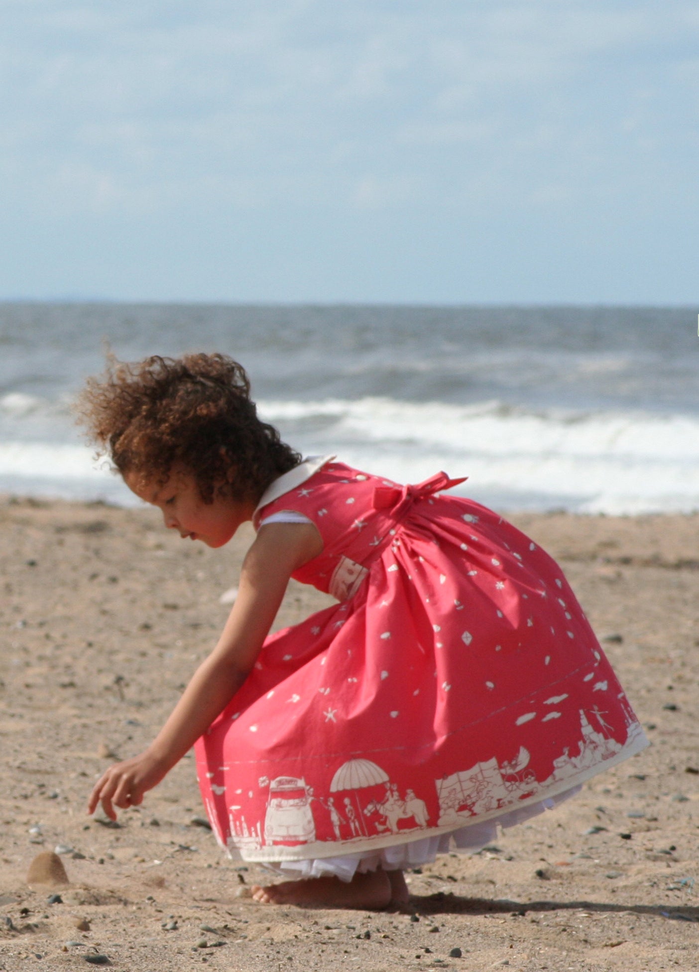 Archive sale - Martha Dress - Seaside Red