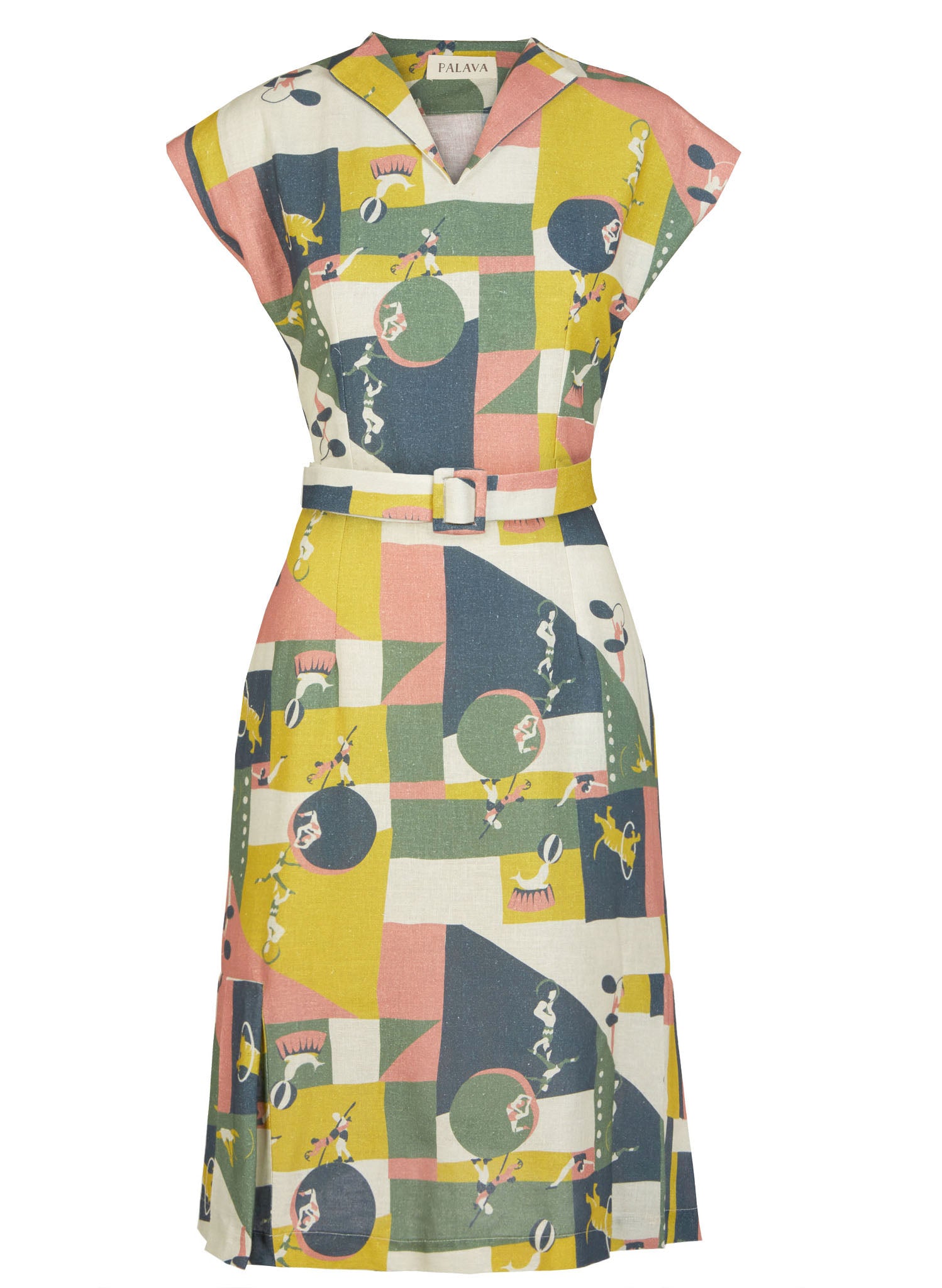 Archive Sale - Size 06 - Margo - Topsy Turvy | Cotton - Linen Blend