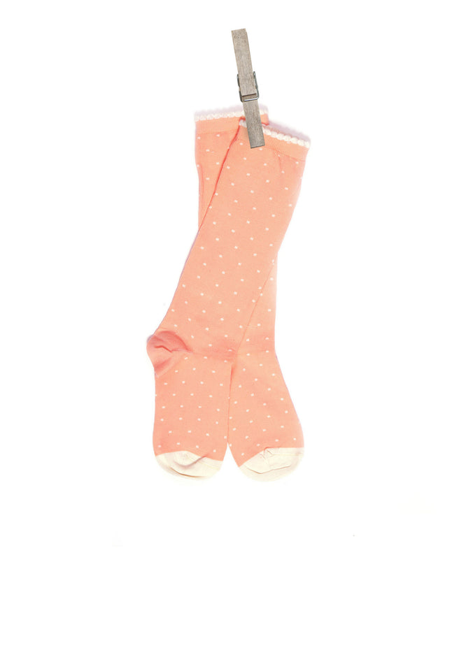 Children's Socks - Pink Polka Dot - Palava