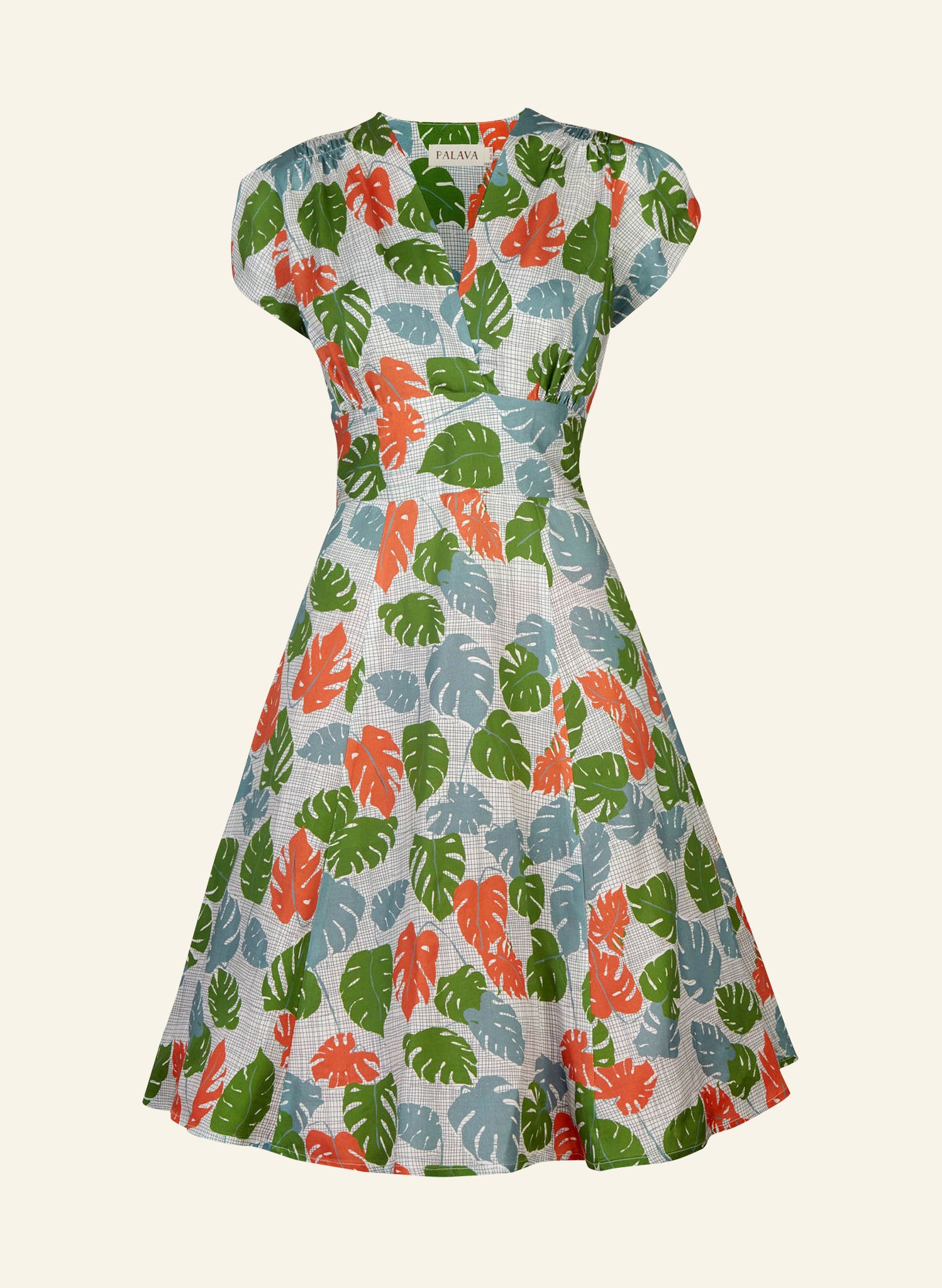 Rita - Green Tropical Leaf