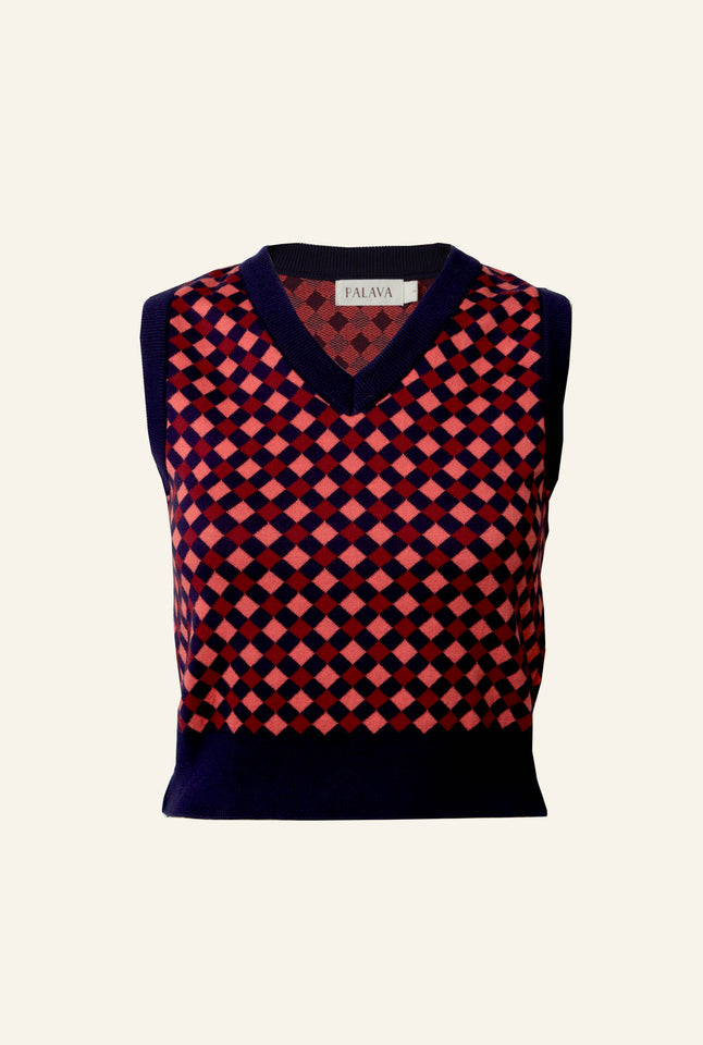 Shirley Tank Top - Navy