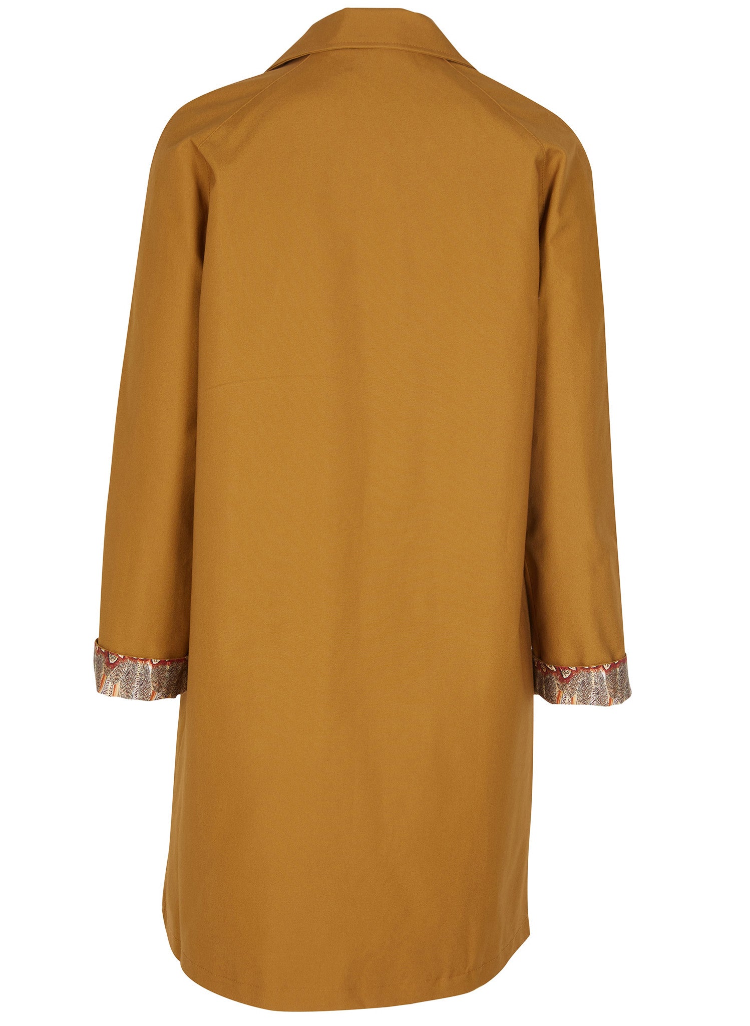 Trenchcoat - Toffee | Ruffled Feathers Print
