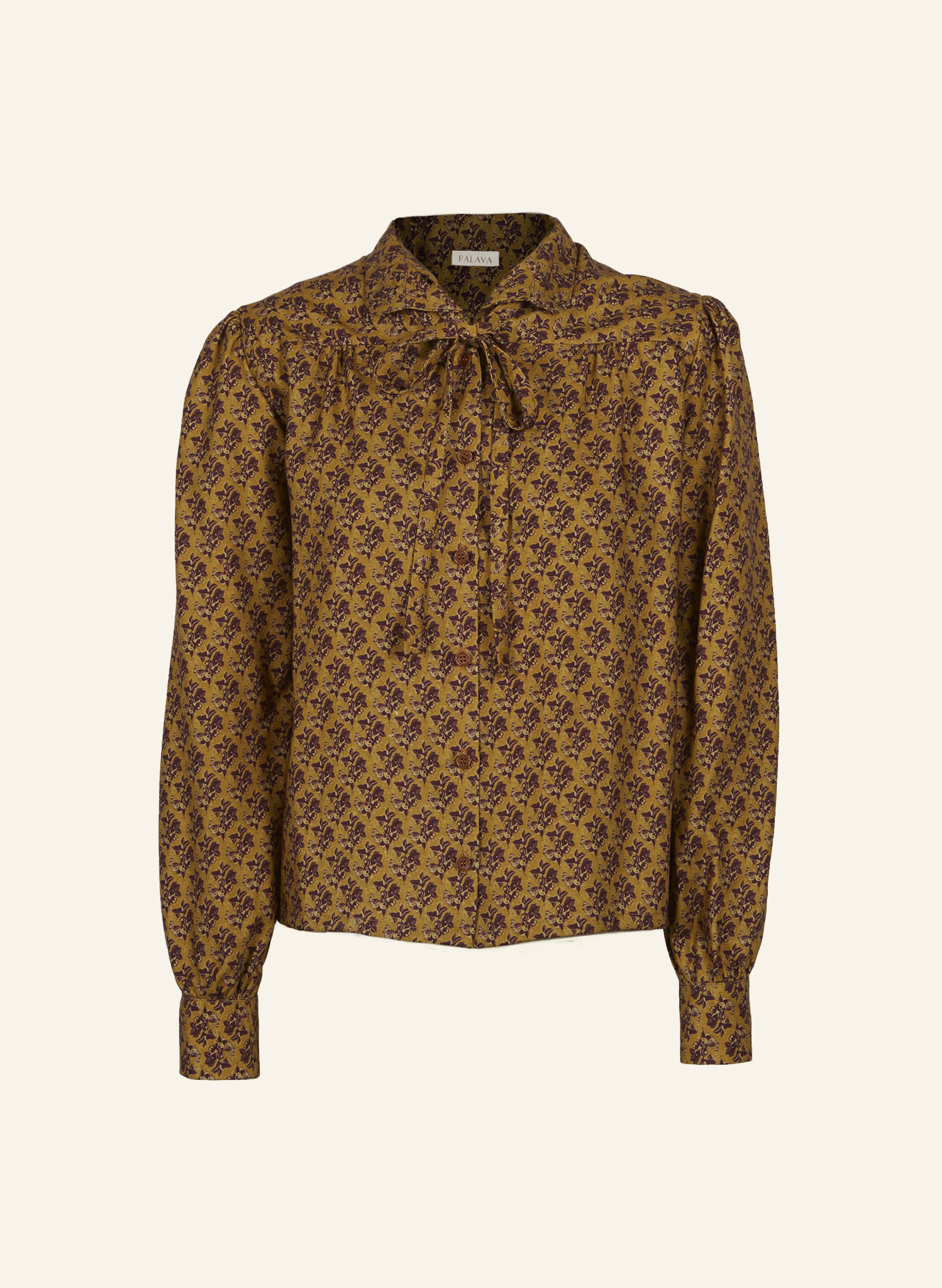 Anna - Gold Sloes Blouse