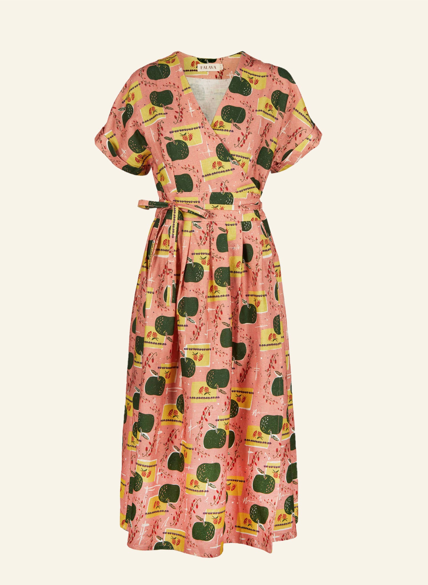 Esme - Pink Apples Dress