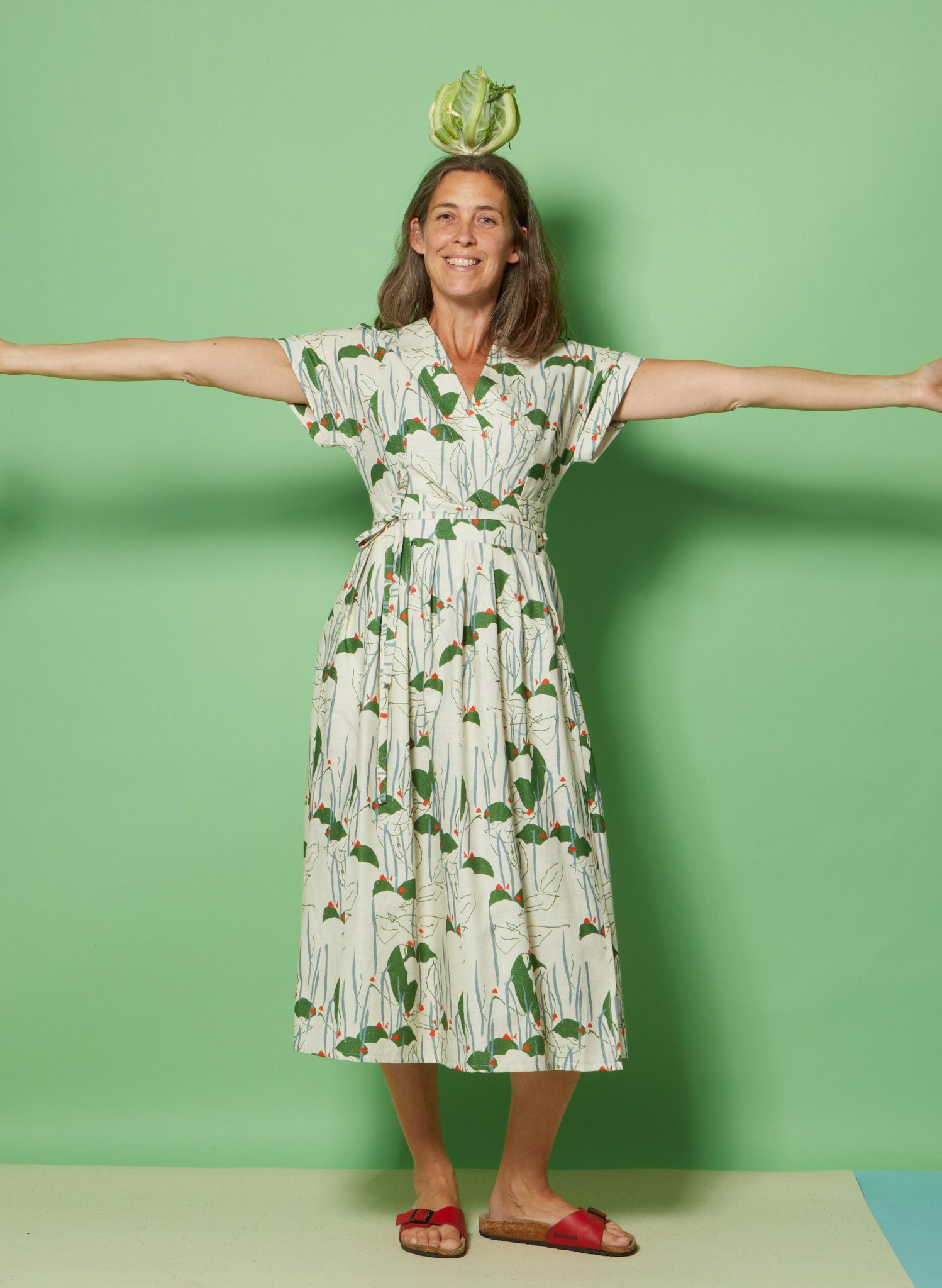Archive sale - XS - Esme - Ivory Runner Beans Dress