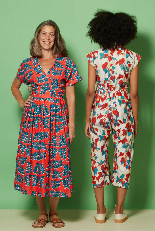 Esme - Red Zebrina Dress