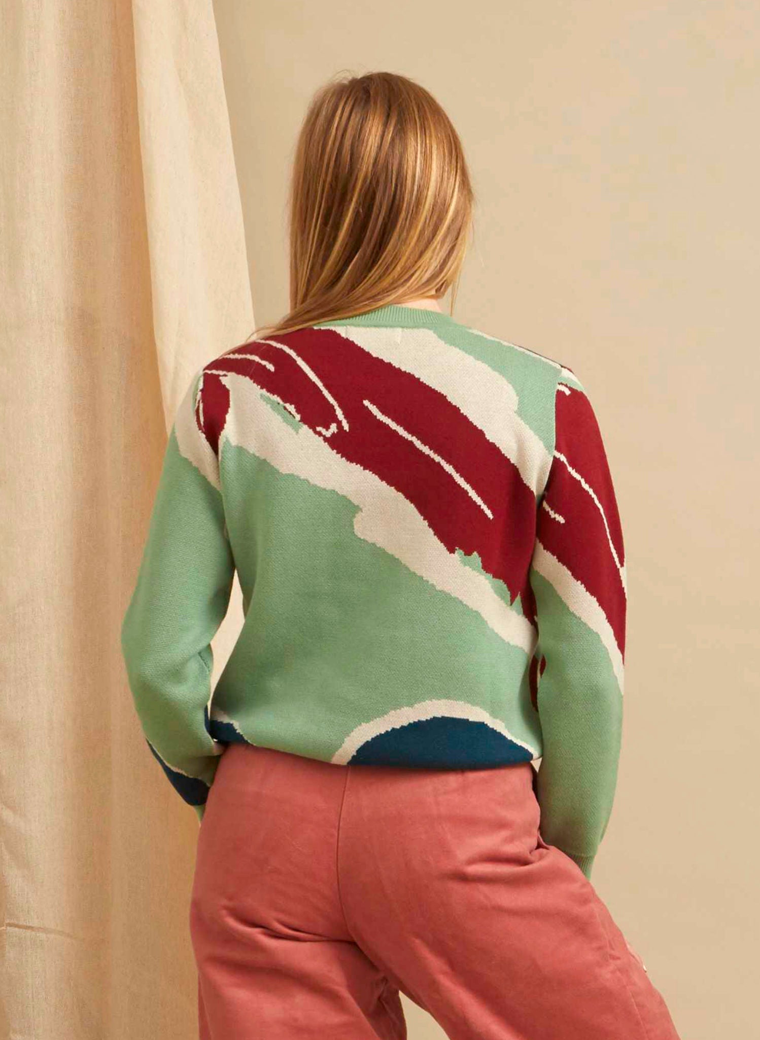 Archive Sale - Small - Esther - Mint Damson Jumper