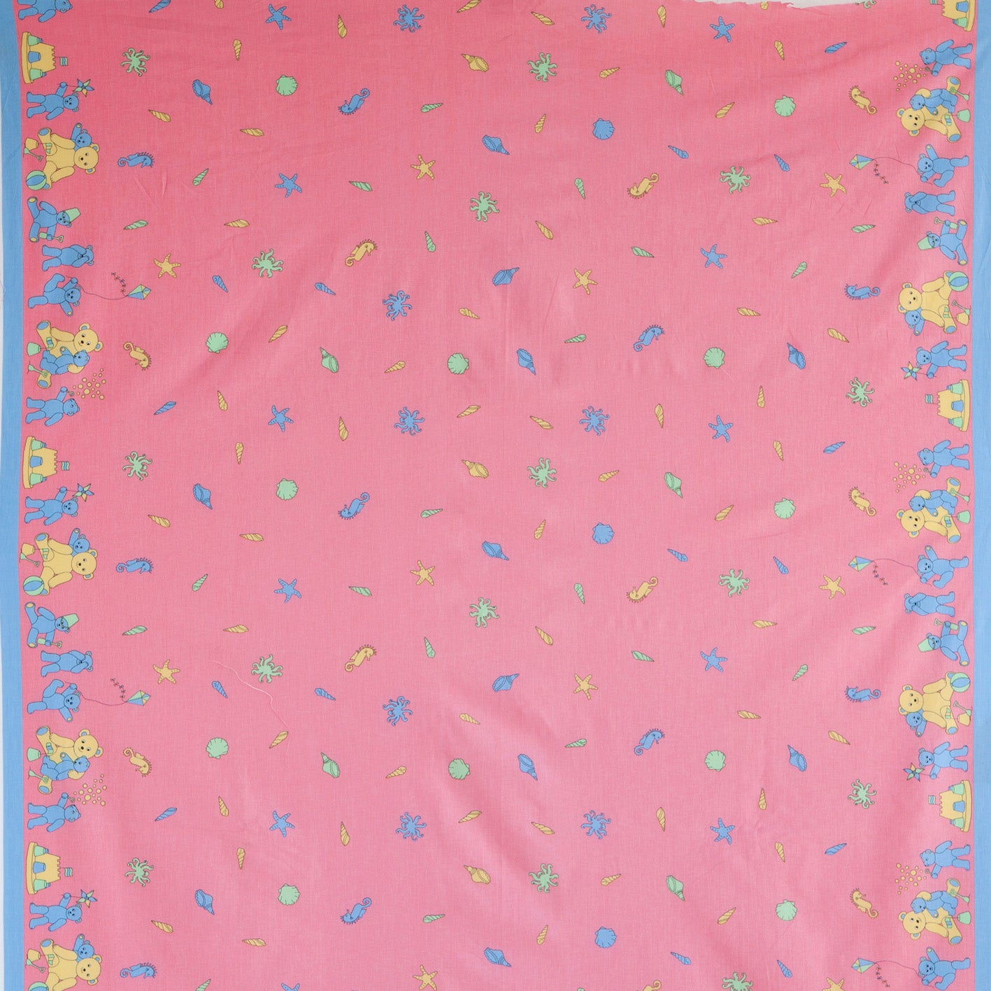 Pink teddy bears picnic Fabric - Cotton