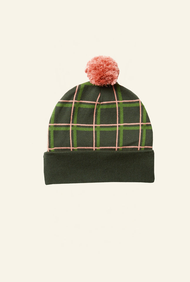 Knitted Hat - Green Tuck Shop