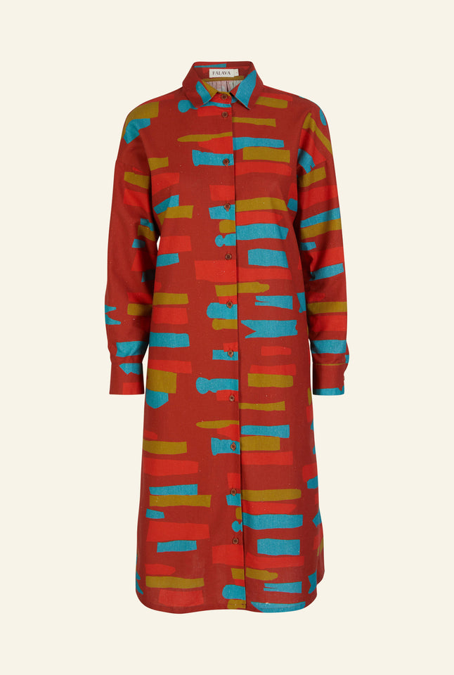 Izzy - Rust Archive Dress