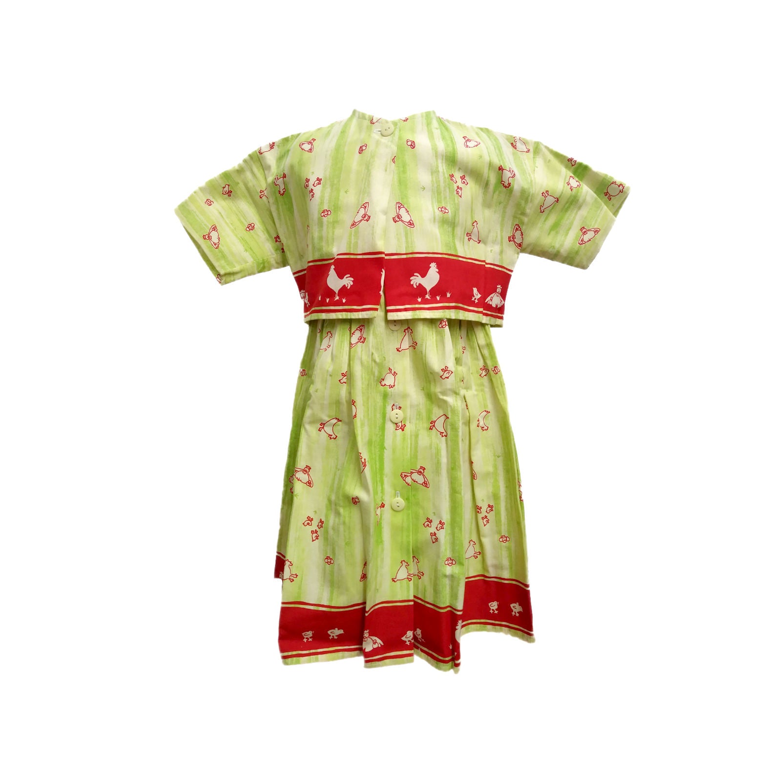 Archive Sale - Age 2-3- Juliet Dress and Jacket - Hens Mint