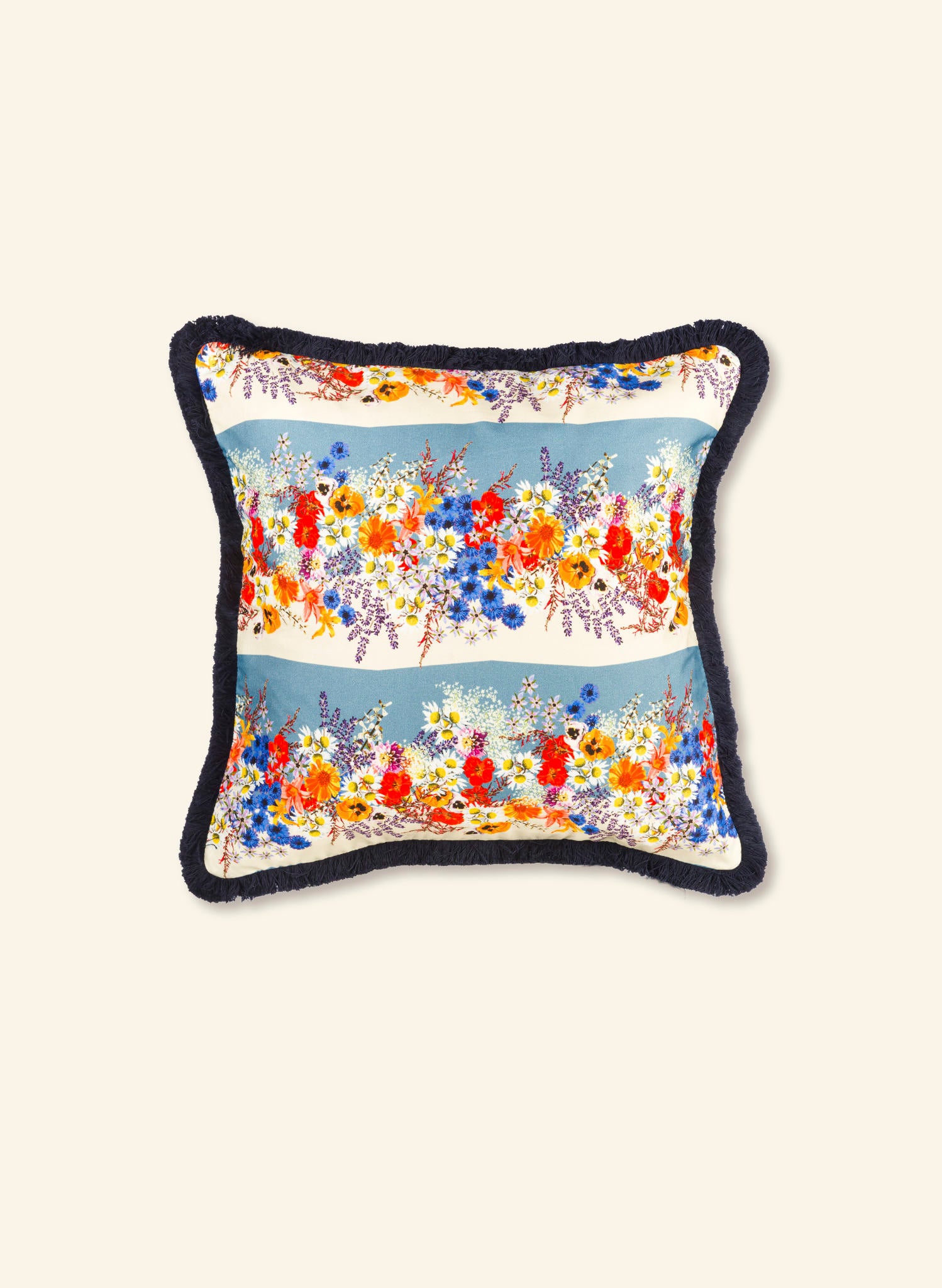 Large Cushion Cover - Edible Flowers