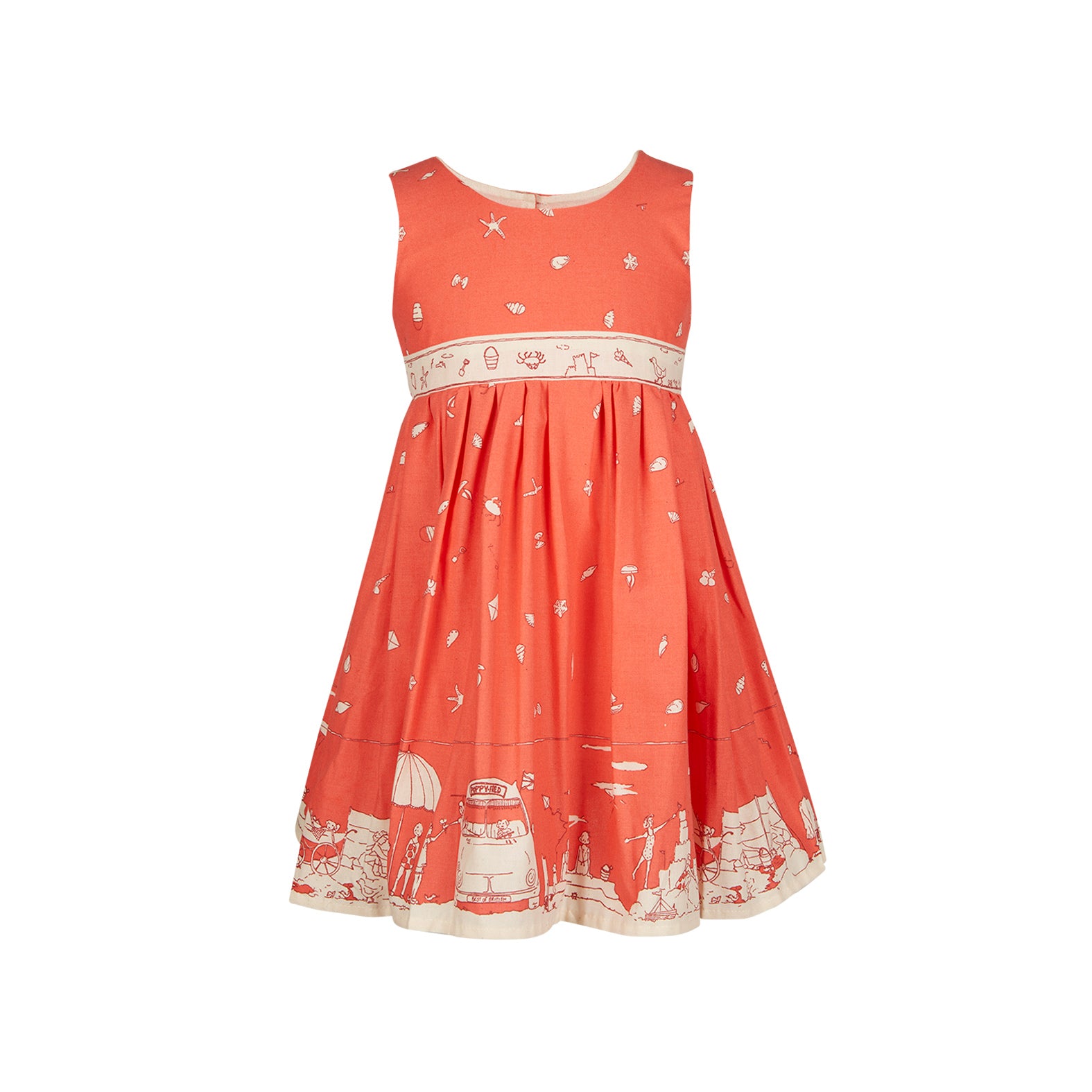 Archive sale - Martha Dress - Seaside Red