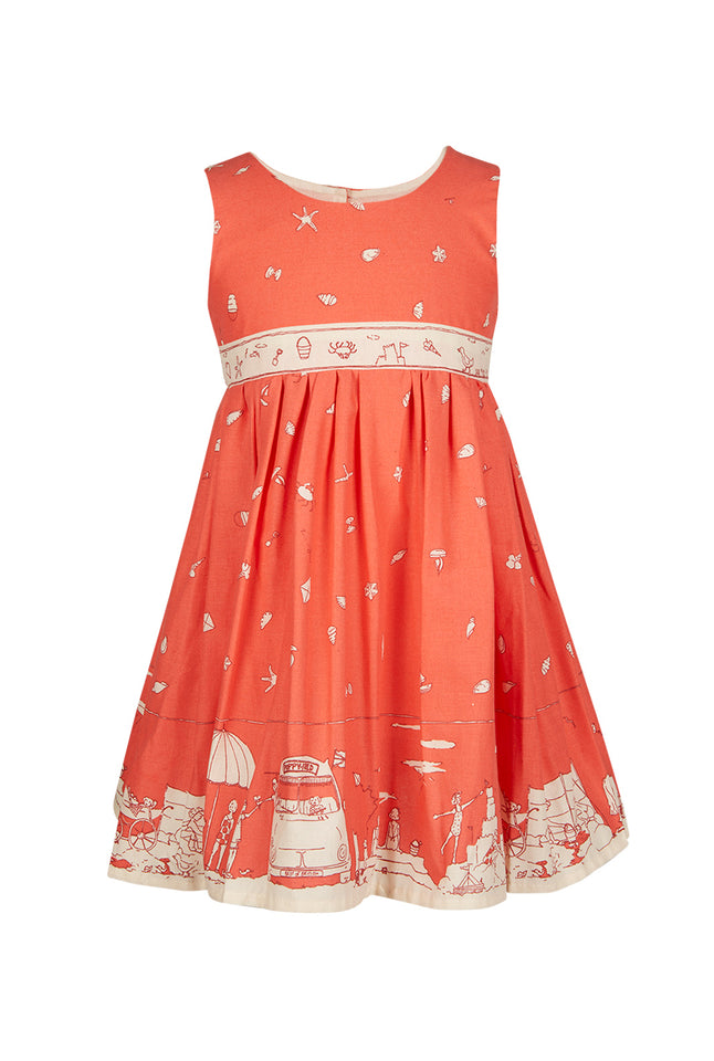 Archive sale - Martha Dress - Seaside Red