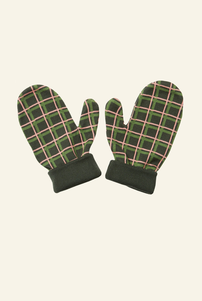 Knitted Mittens - Green Tuck Shop