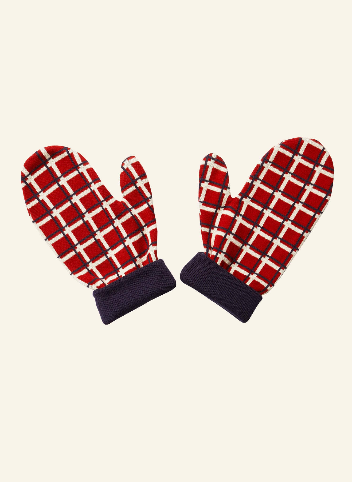 Knitted Mittens - Red Tuck Shop