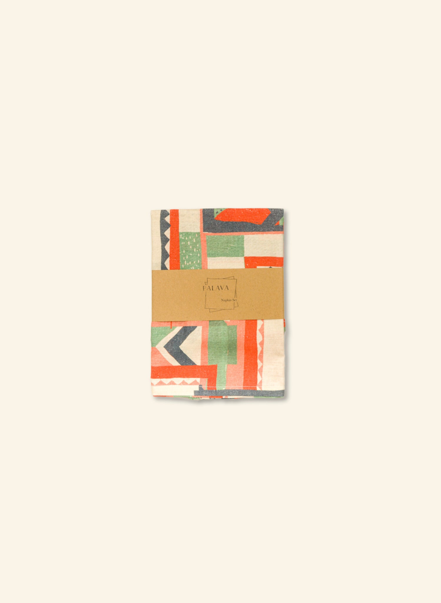 Napkin Set - Mint High Wire