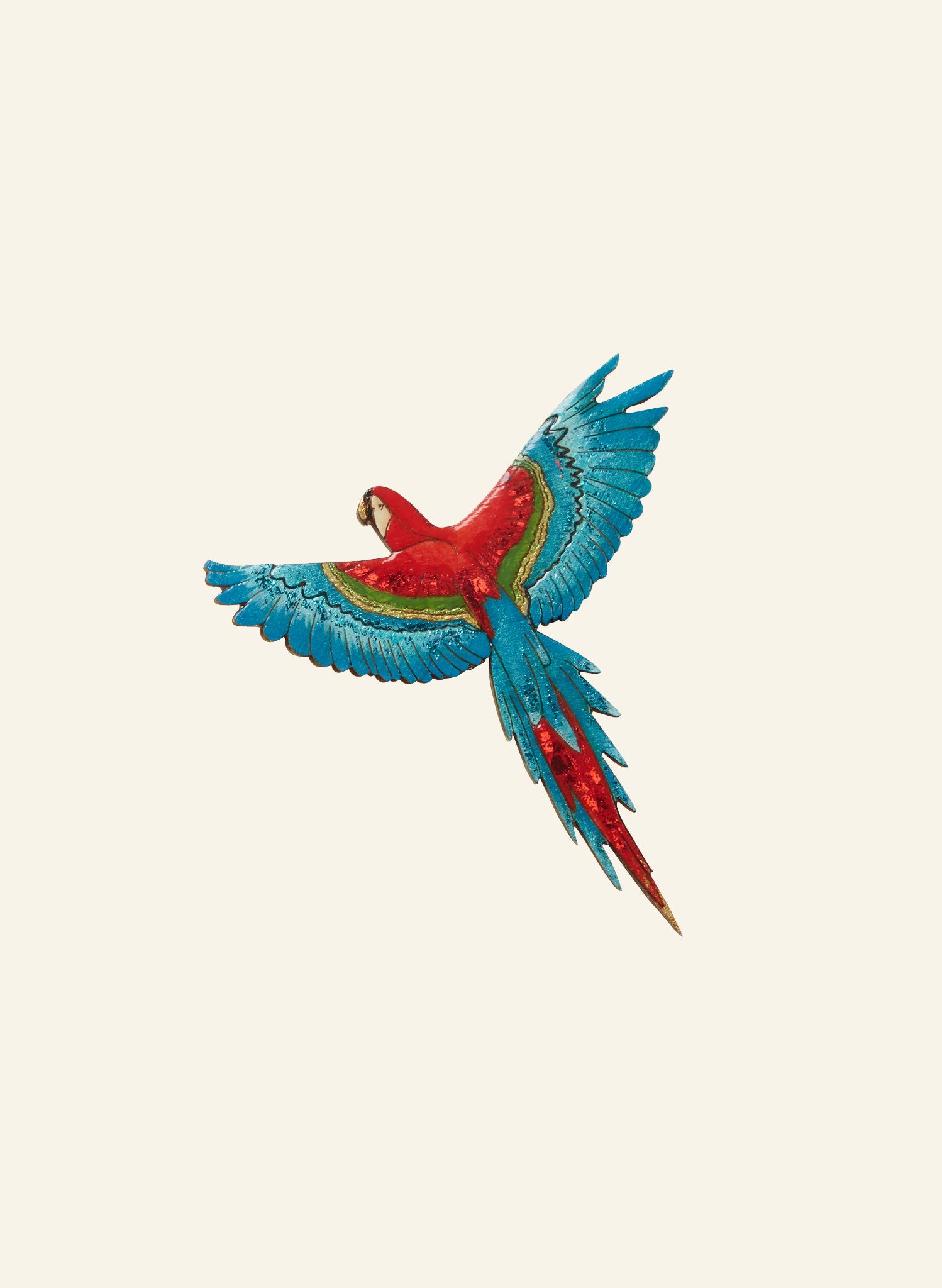 Parrot Brooch
