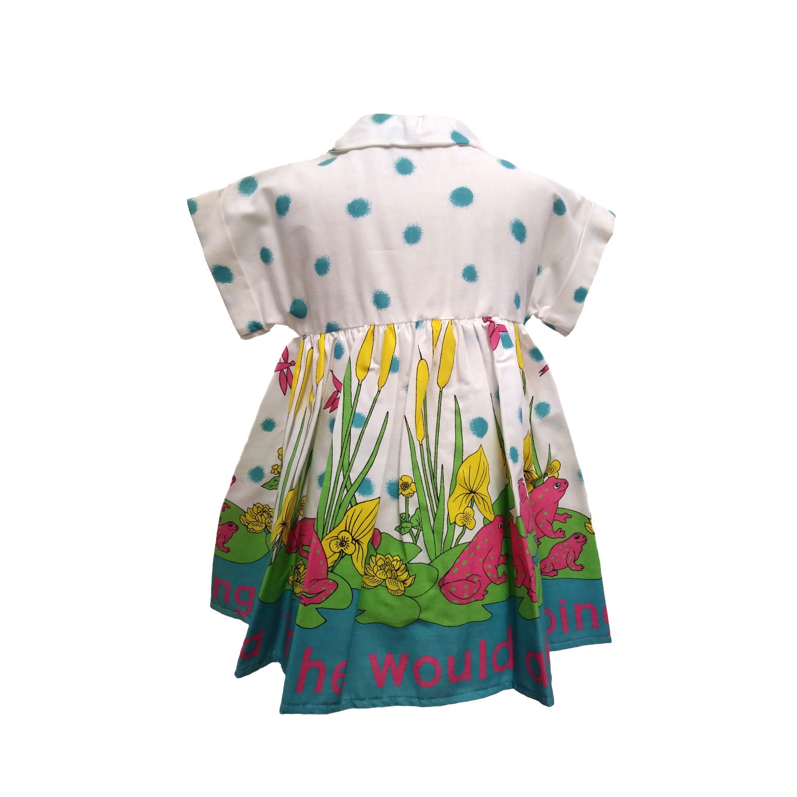 Archive Poppy - Baby Dress and Pants - Pastel Frog