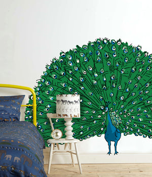 Peacock Wall Sticker - Palava