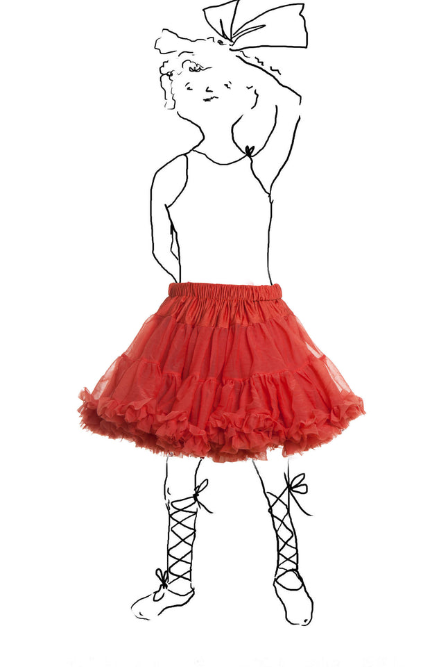 Children's Petticoat - Burnt Orange - Palava