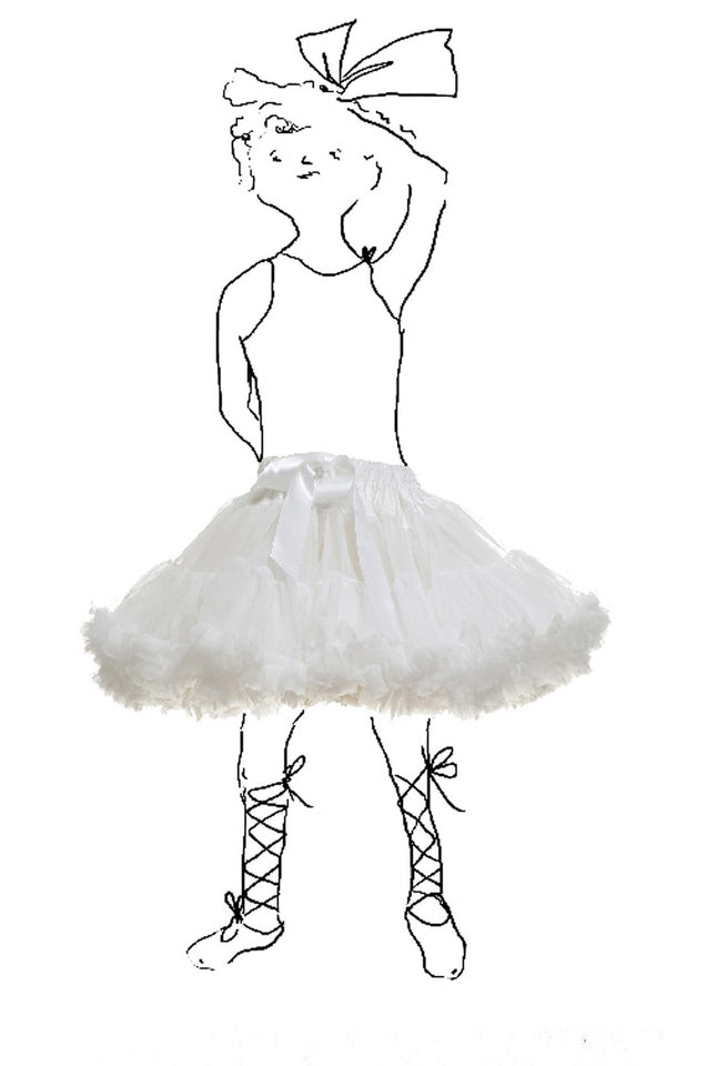 Children's Petticoat - White - Palava